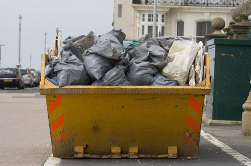 Business waste removal services in Shoreditch office