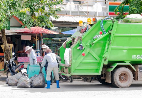 Final inspection after commercial office rubbish removal